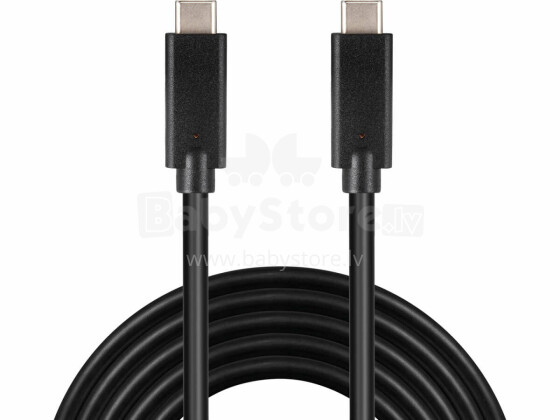 Sandberg 136-09 USB-C to USB-C 2m Black