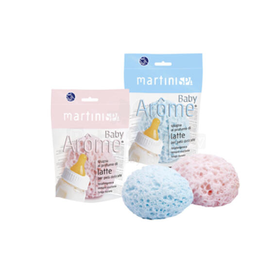 Martini Spugna Aroma Sponge Art.168566 Губка с ароматом детского молока