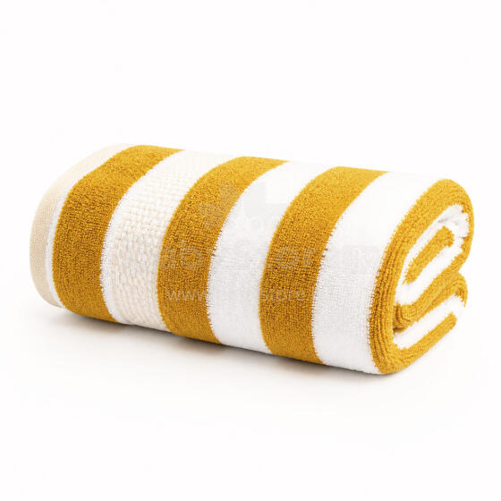 Bebe Basic Cotton Baby Towel Art.16882 Yellow Bērnu kokvilnas frotē dvielis 30x50cm (100% kokvilna)