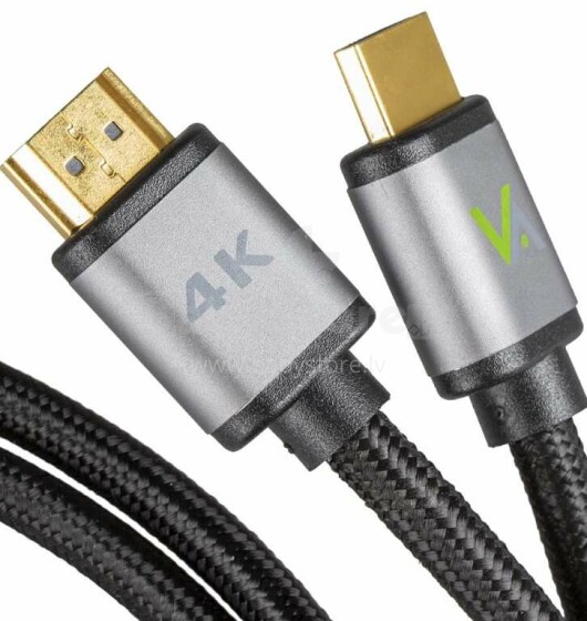 Ikonka Art.KX4239 HDMI-HDMI kabelis Slim 2.0 4K gals 3 m