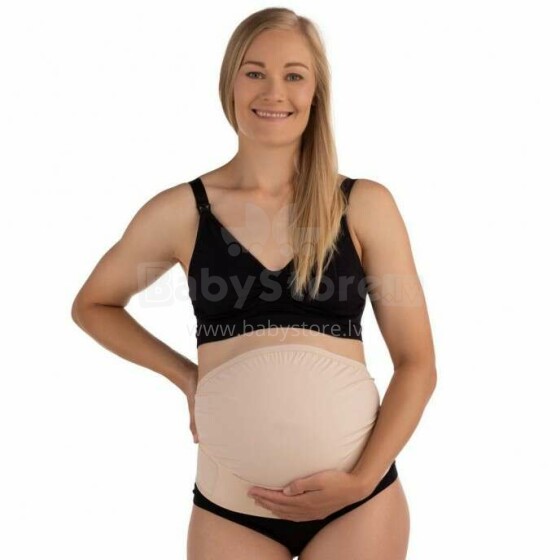 Carriwell Seamless Maternity Adjustable Support Band Art.168935 Honey elastīgās pirmsdzemdību bandāža ar paaugstinātu jostas vietu