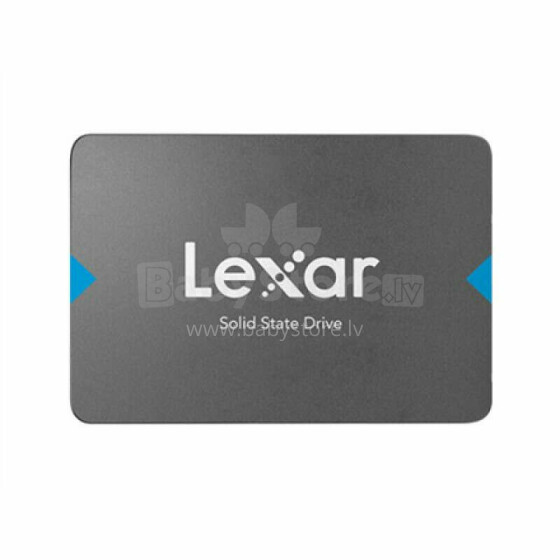 Lexar NQ100 960 ГБ, форм-фактор SSD 2,5 дюйма, интерфейс SSD SATA III, скорость чтения 550 МБ / с