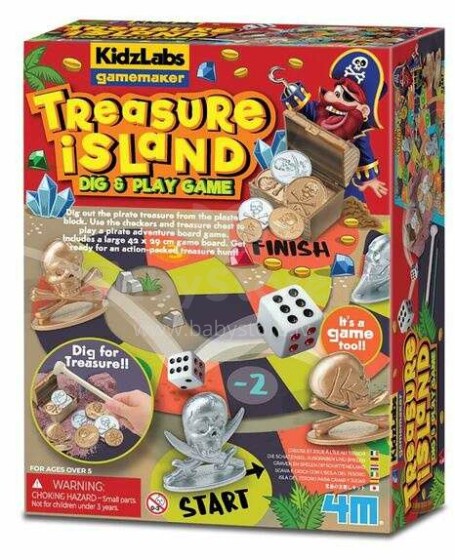 4M Stalo žaidimas Treasure Island