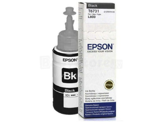 Epson T6731 Black tintes pudele 70 ml