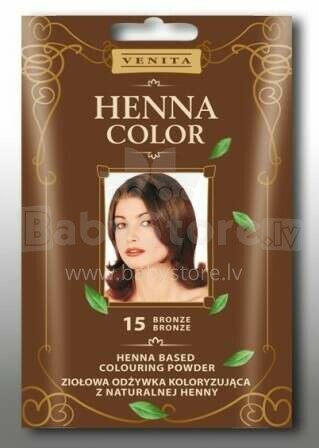 Henna Color ZOK 25 гр Nr 15 Bronze