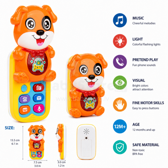I-Toys Musical Telephone Art.173142 Musical  Toy Phone