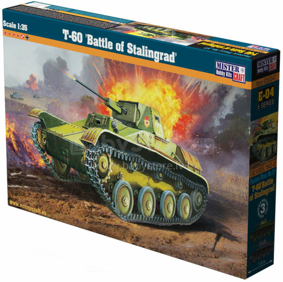 CZOŁG MODEL T-60  Battle Stalingrad 1:35