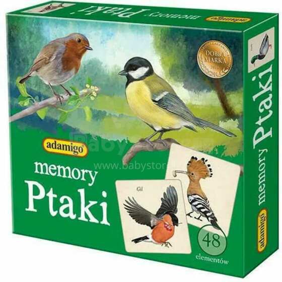 GRA MEMORY - PTAKI