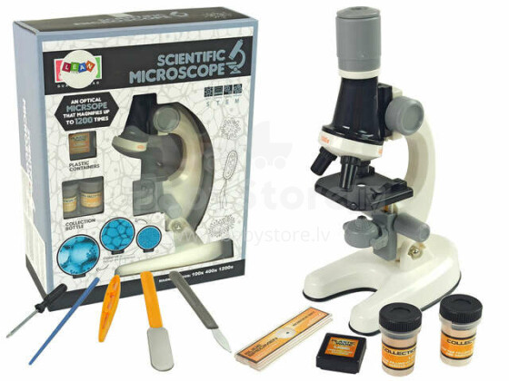Izglītojošs digitālais mikroskops 100x/400x/1200x+ piederumi 54743