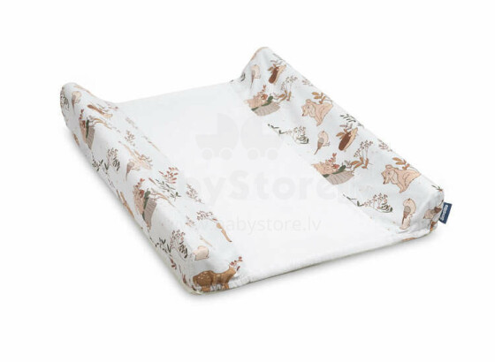 CHANGING PAD SHEET THE WOLF AND FRIENDS BEIGE