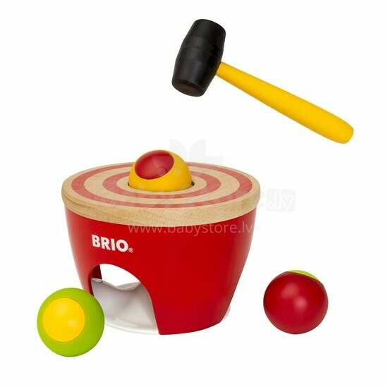 BRIO koka rotaļlieta Ball Pounder, 30519