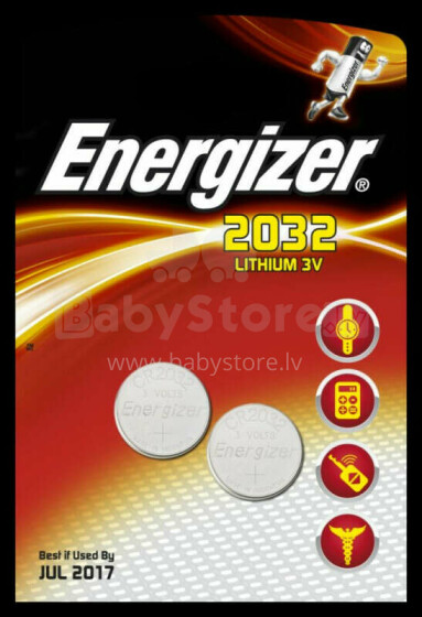 Energizer Bateria CR2032 2шт.