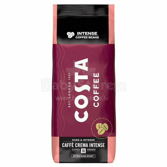 Costa Coffee Crema Intense pupiņās 1 kg
