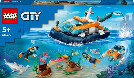 60377 LEGO® City Pētnieku niršanas kuģis