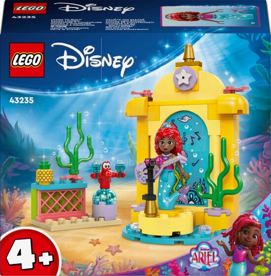 43235 LEGO® Disney Princess™ Arielas mūzikas skatuve