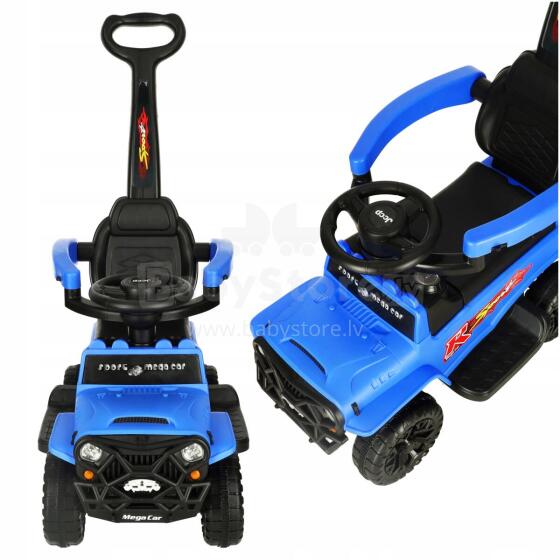 Bebe Basic Kid's Step Car with Parent Handle Art.179725 Bērnu stumjāma mašīna ar skaņas effektiem