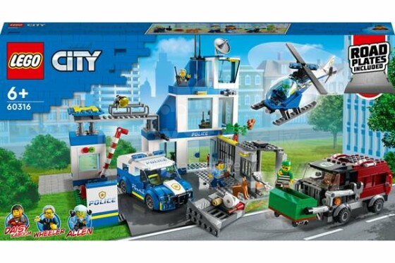60316 LEGO® City Police Electric Policijas iecirknis