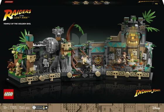 77015 LEGO® Indiana Jones Zelta elka templis