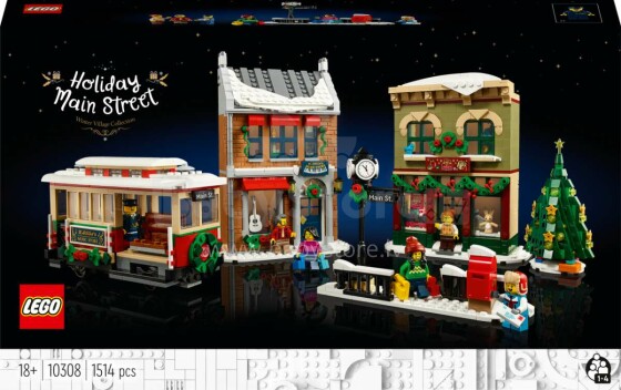 10308 LEGO® Icons Svētku laiks centrālajā ielā