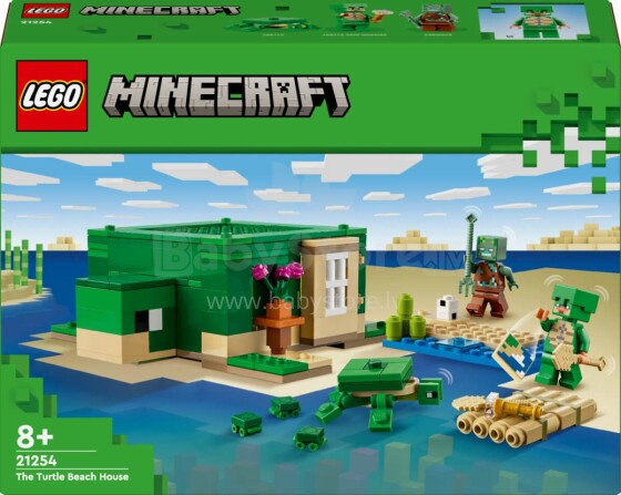 21254 LEGO®  Minecraft Bruņurupuču Pludmales Māja