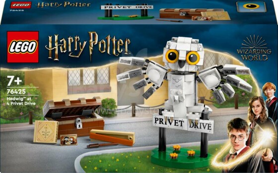 76425 LEGO® Harry Potter™ Hedviga Dzīvžogu ielā 4