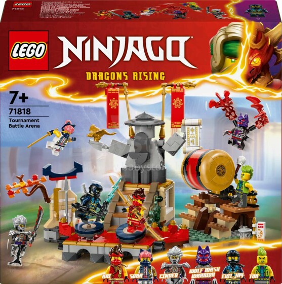 71818 LEGO® NINJAGO® Turnīra cīņas arēna