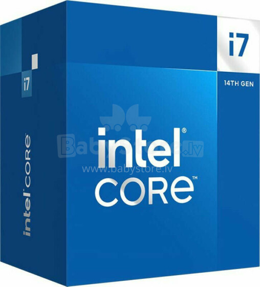 Intel® Core™ i7-14700 galddatoru procesors ar 20 kodoliem (8 P kodoli + 12 E kodoli) līdz 5,4 GHz