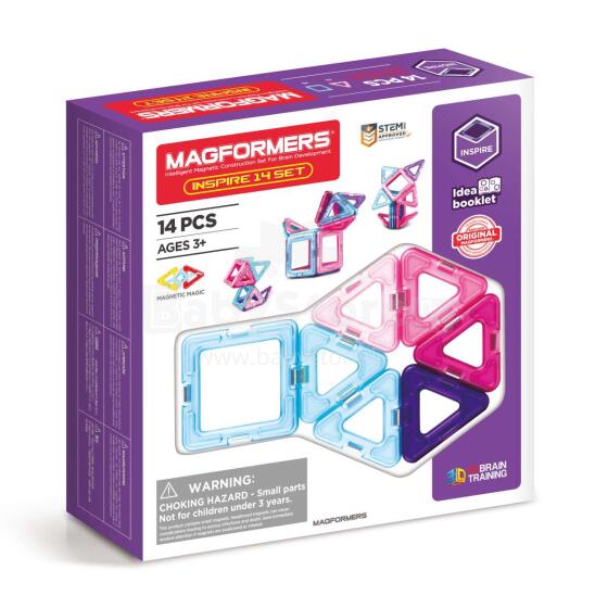 MAGFORMERS Inspire komplekts, 14 gab.