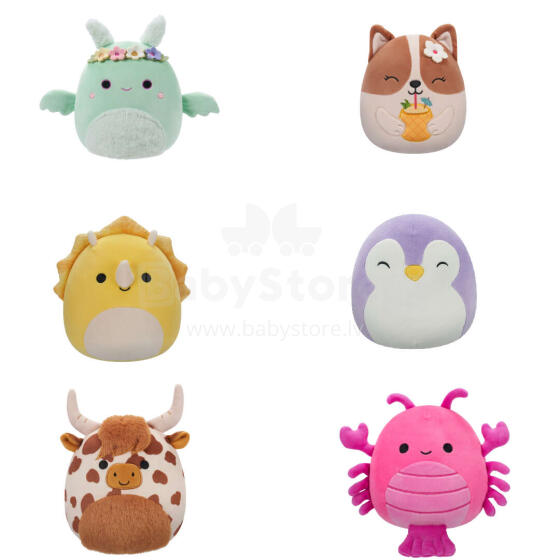 SQUISHMALLOWS W19 Plush toy, 19 cm