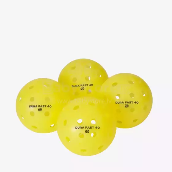 Onix Dura Fast-40 Pickleballs 4pack Art.182109 Yellow Мячики для пикбола