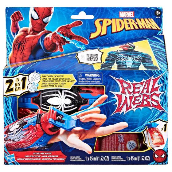 SPIDER-MAN Role play Real webs ultimate web blaster