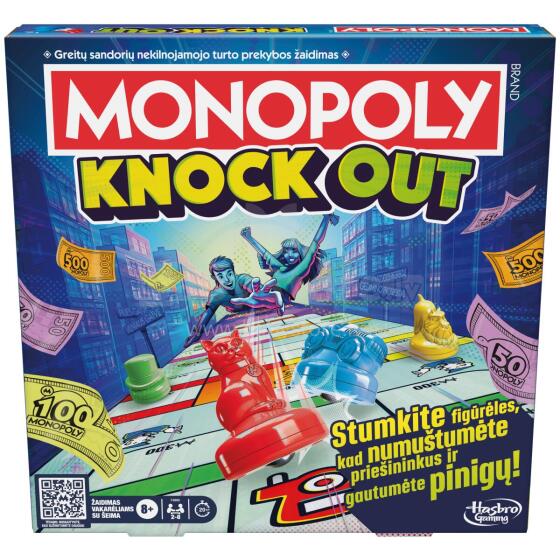 MONOPOLY настольная игра настольная игра Knockout (на литовском яз.)