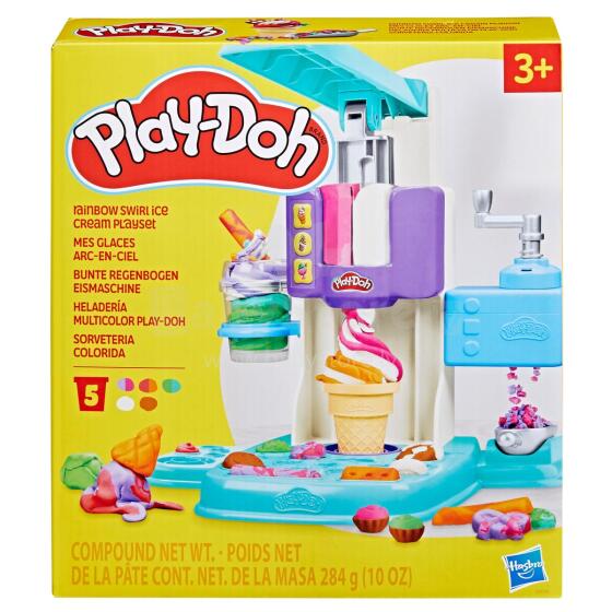 PLAY-DOH mängukomplekt Vikerkaare jäätis