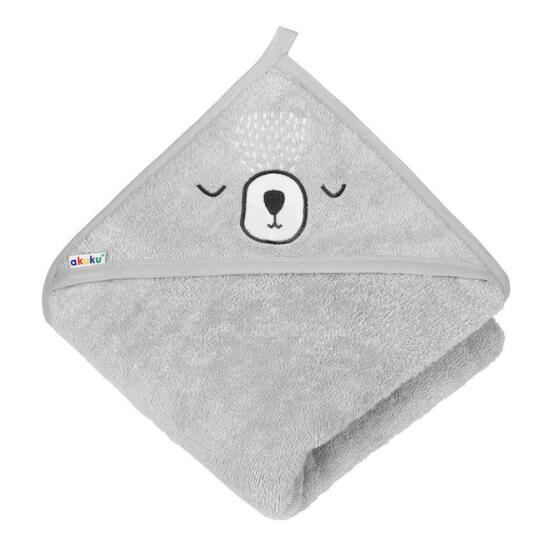 A0662 BATH TOWEL HOODED GRAY