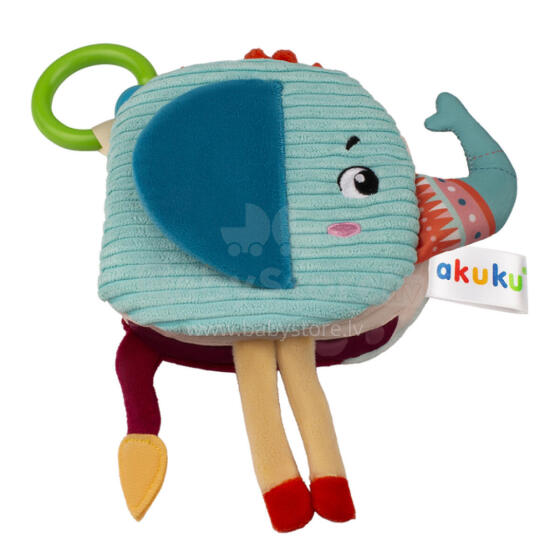 A0672 SENSORY BOOK ELEPHANT