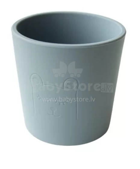 Little Eater Art.cup02 Grey Silikona glāzīte