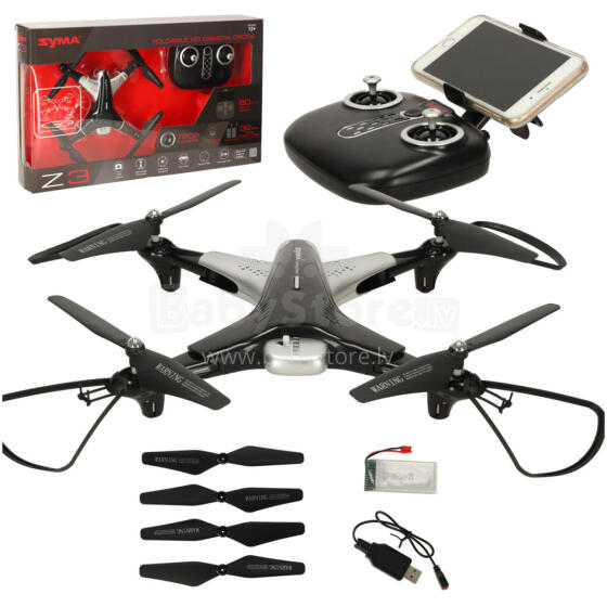 Ikonka Art.KX7222_1 Drone with remote control camera RC SYMA Z3 2.4GHz HD camera