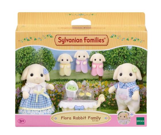 SYLVANIAN FAMILIES Flora Rabbit Family