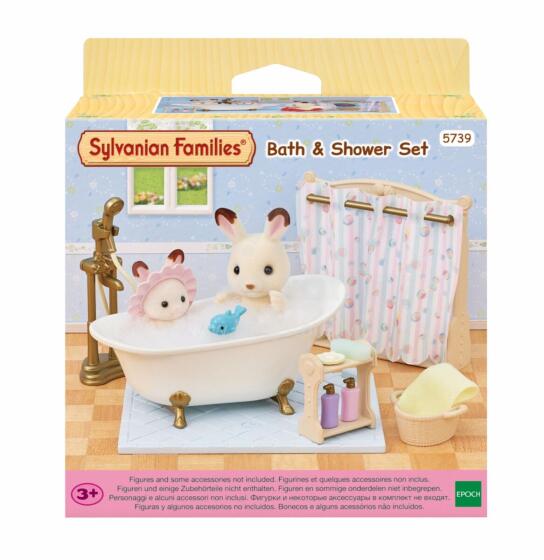 SYLVANIAN FAMILIES mängukomplekt Vann ja Duši