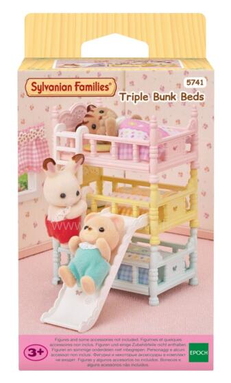 SYLVANIAN FAMILIES mängukomplekt Kolmene narivoodi