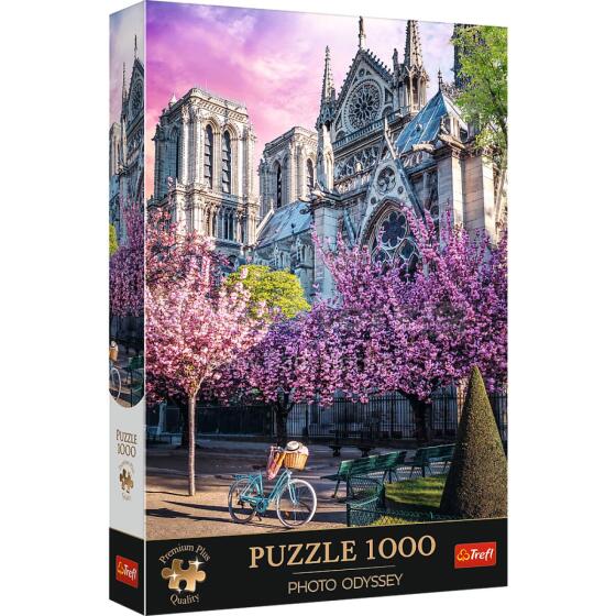 TREFL Premium Plus Puzzle Notre-Dame Cathedral of Paris, 1000 pcs