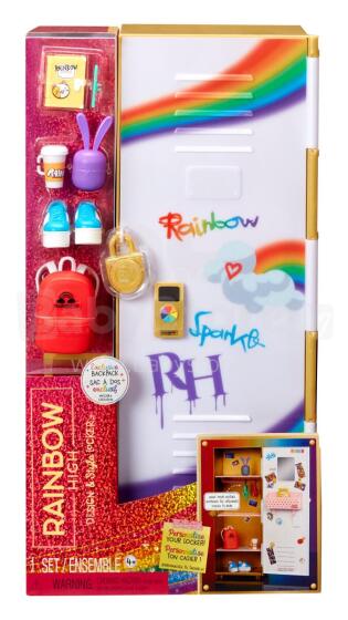 RAINBOW HIGH locker, 33cm