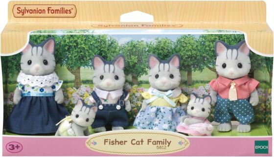 SYLVANIAN FAMILIES семья кота-рыболова