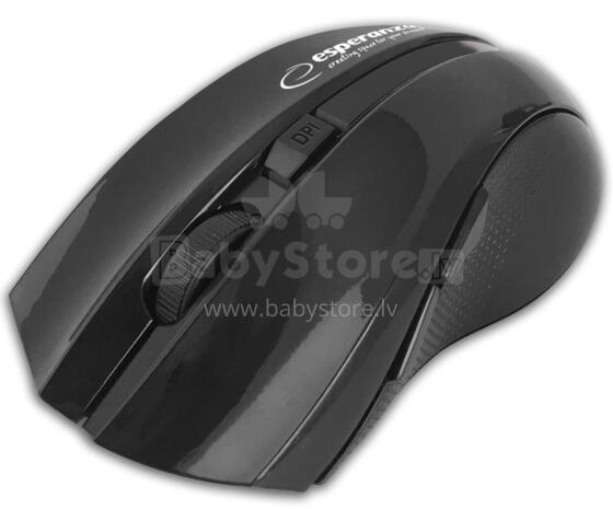 ESPERANZA WIRELESS BLUETOOTH OPTICAL MOUSE 6D VIRGO BLACK