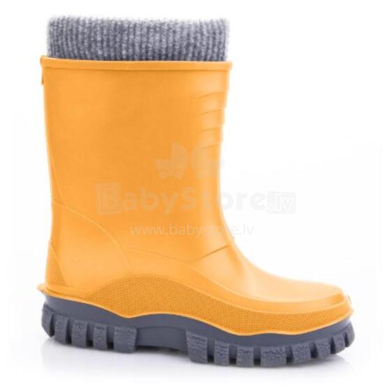 Lemigo Arctis GoKids  Art.922 Yellow Baby Rubber Boots