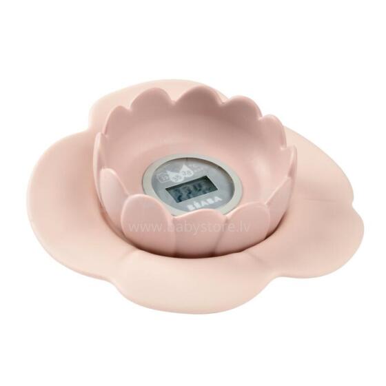 Beaba Lotus Art.920377 Old Pink Digital thermometer for bath and room