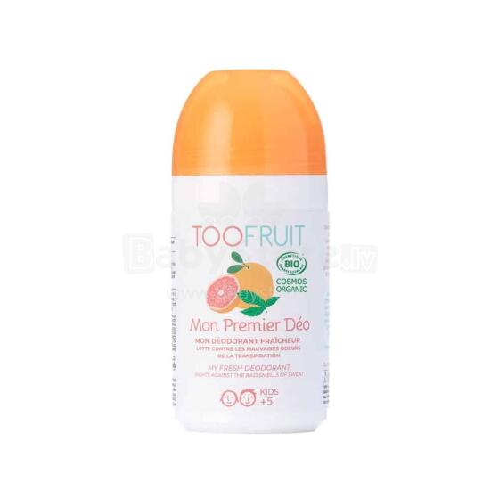 Toofruit Dezodorant Art.PF016 dezodorantas vaikams su pipirmėtėmis ir greipfrutais, 50 ml