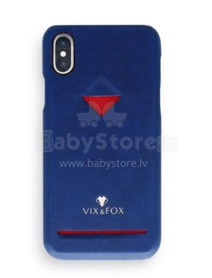 VixFox Card Slot Back Shell for Iphone 7/8 plus navy blue