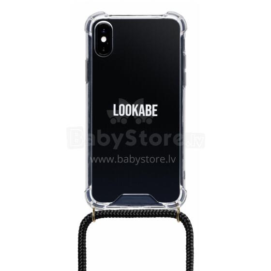 Lookabe Necklace iPhone X/Xs gold black loo003