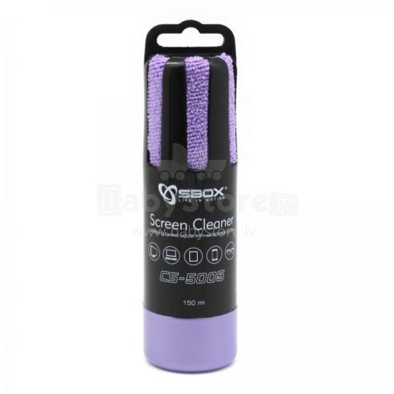 Sbox CS-5005U Screen Cleaner 150ml Purple